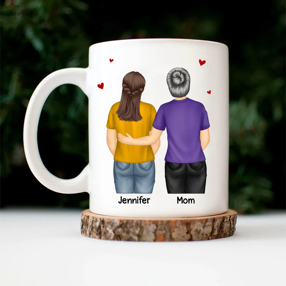 I Smile Because You Are My Daughter Son Backside - Personalized Mug - Image 4