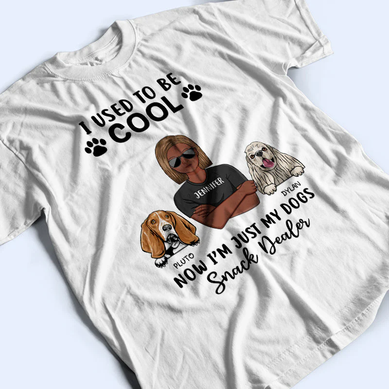 I Used To Be Cool Dog Lovers - Personalized Custom T Shirt - Image 3