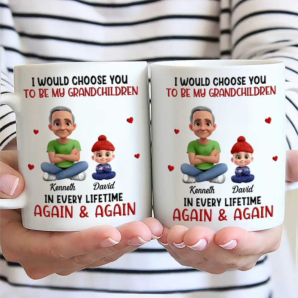 I Would Choose You In Every Lifetime - Personalized Mug - Image 3