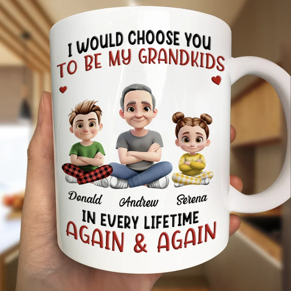 I Would Choose You In Every Lifetime - Personalized Mug - Image 4