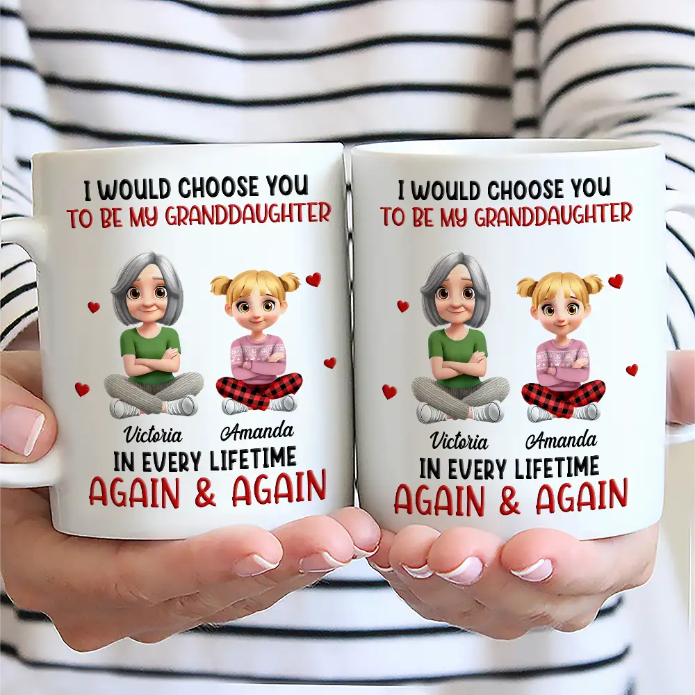 I Would Choose You To Be My Son Daughter In Every Lifetime - Personalized Mug - Image 3