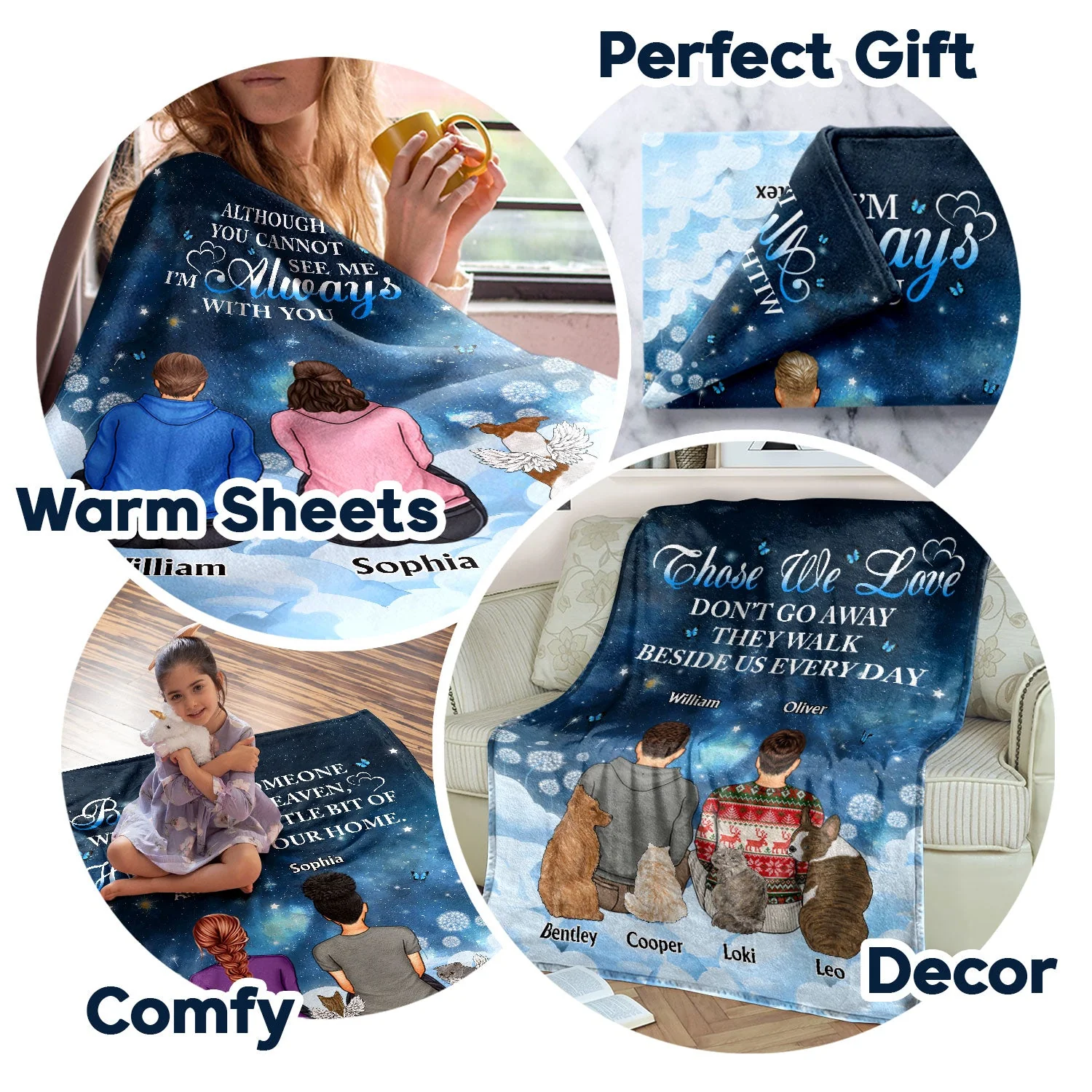 If Love Could Have Saved You - Memorial Gift For Dog Lovers, Cat Lovers - Personalized Fleece Blanket - Image 5