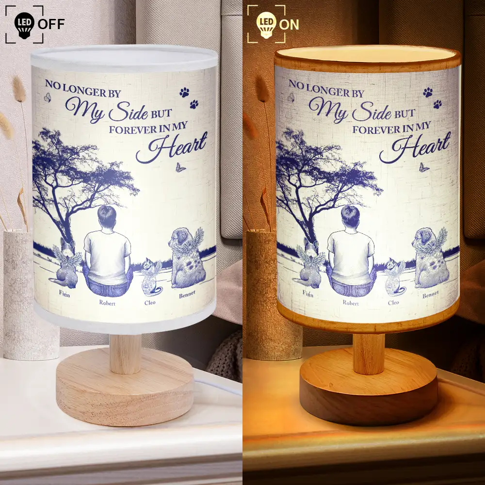 If Love Could Have Saved You - Personalized Fabric Lamp - Image 4