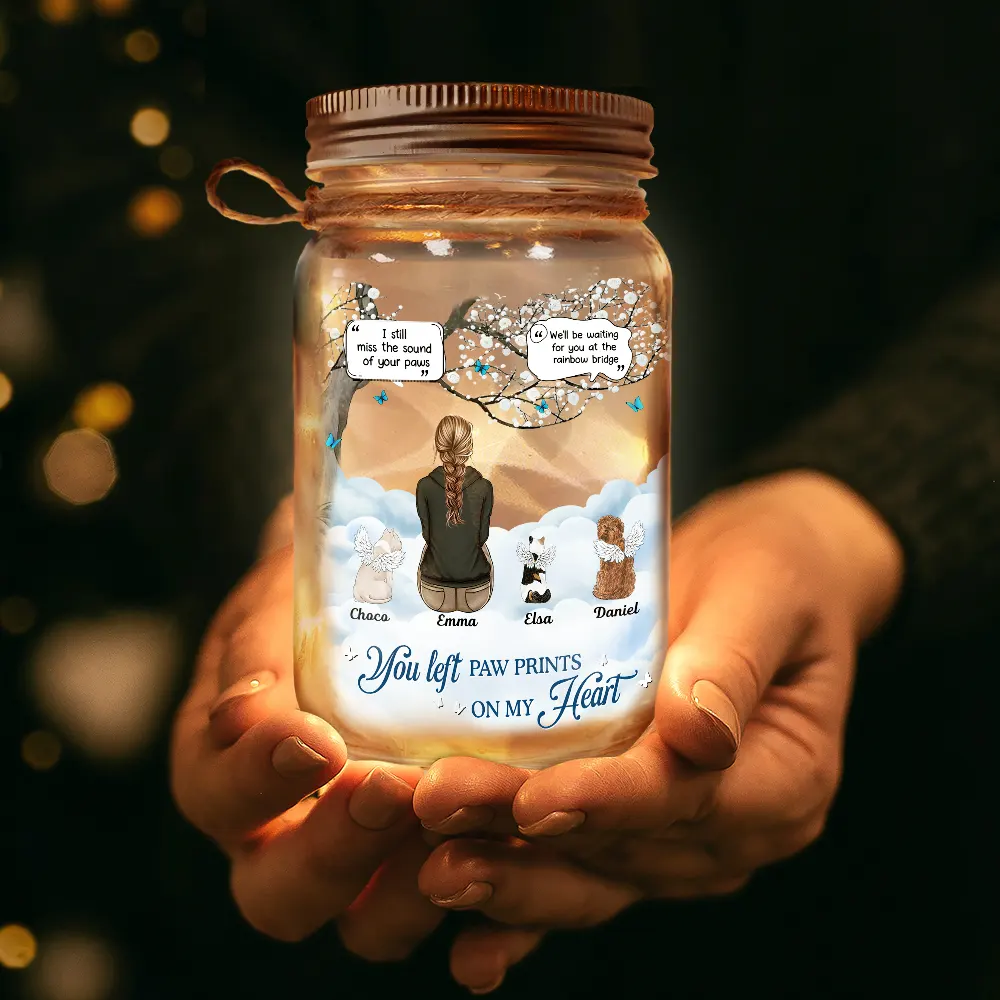 If Love Could Have Saved You, You Would Have Lived Forever - Personalized Mason Jar Light - Image 3