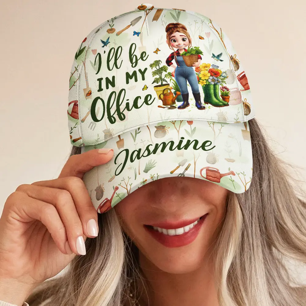 I'll Be In My Office - Personalized Classic Cap - Image 4