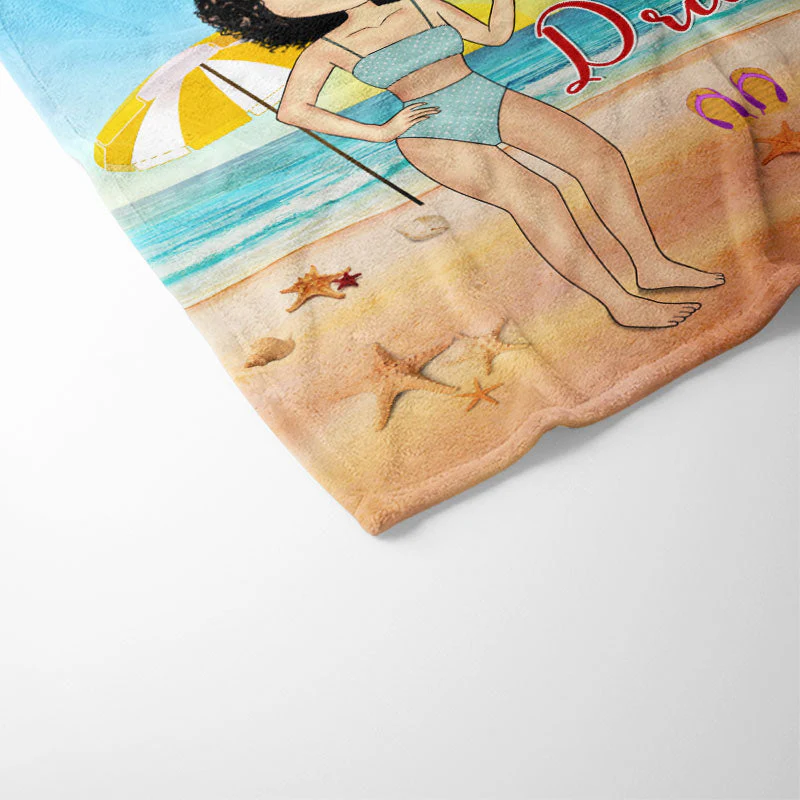 I'll Bring The Booze - Gift For Besties - Personalized Custom Fleece Blanket - Image 3
