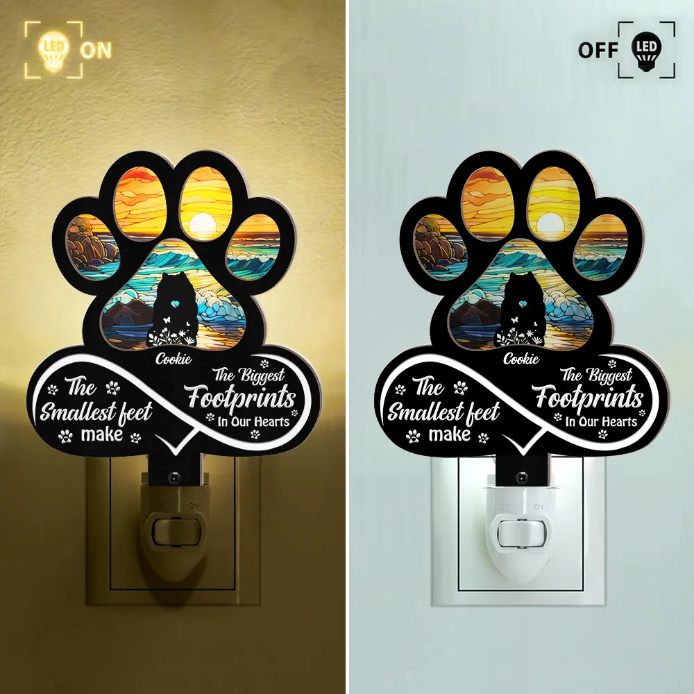 I'll Miss You The Rest Of Mine - Personalized Plug-in Night Light - Image 2