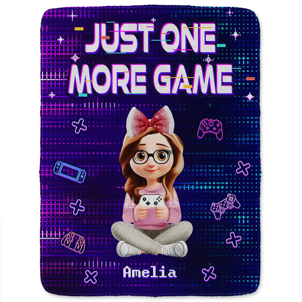 I'm Gaming Do Not Disturb - Personalized Fleece Blanket, Sherpa Blanket - Image 2
