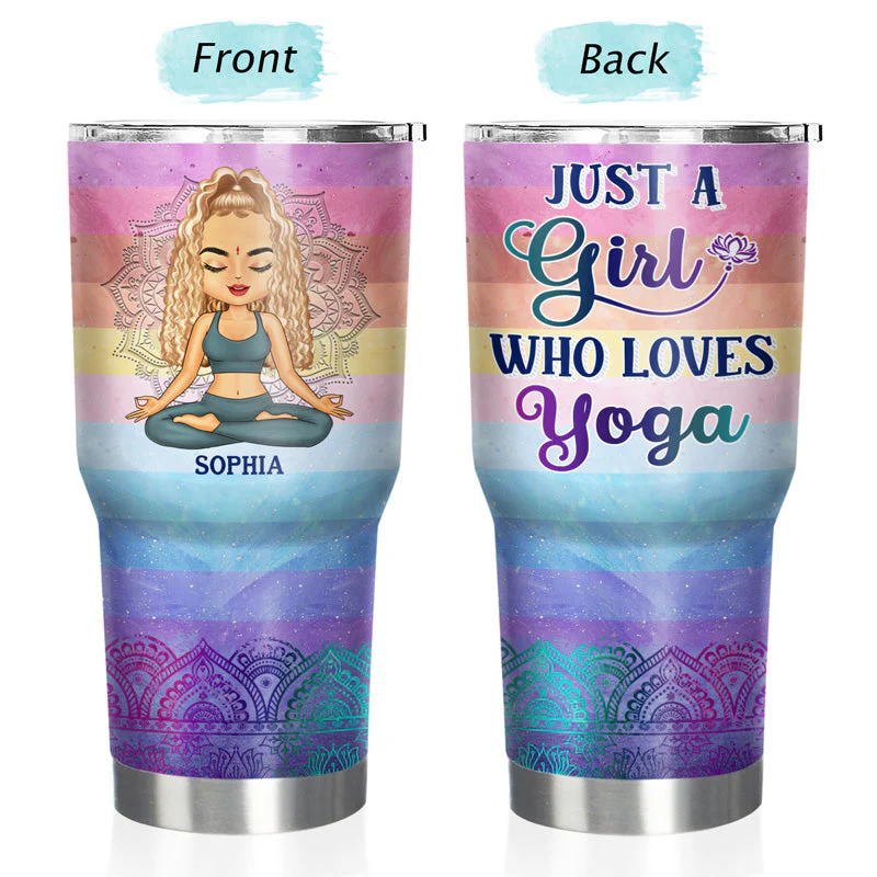 I'm Not Sugar And Spice And Everything Nice I'm Sage And Hood Meditation - Gift For Yoga Lovers - Personalized Custom 30 Oz Tumbler - Image 3