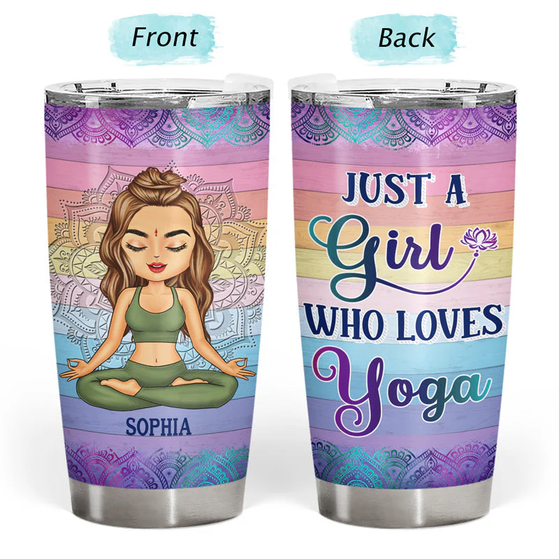 I'm Not Sugar And Spice And Everything Nice I'm Sage And Hood Meditation - Gift For Yoga Lovers - Personalized Custom Tumbler - Image 3