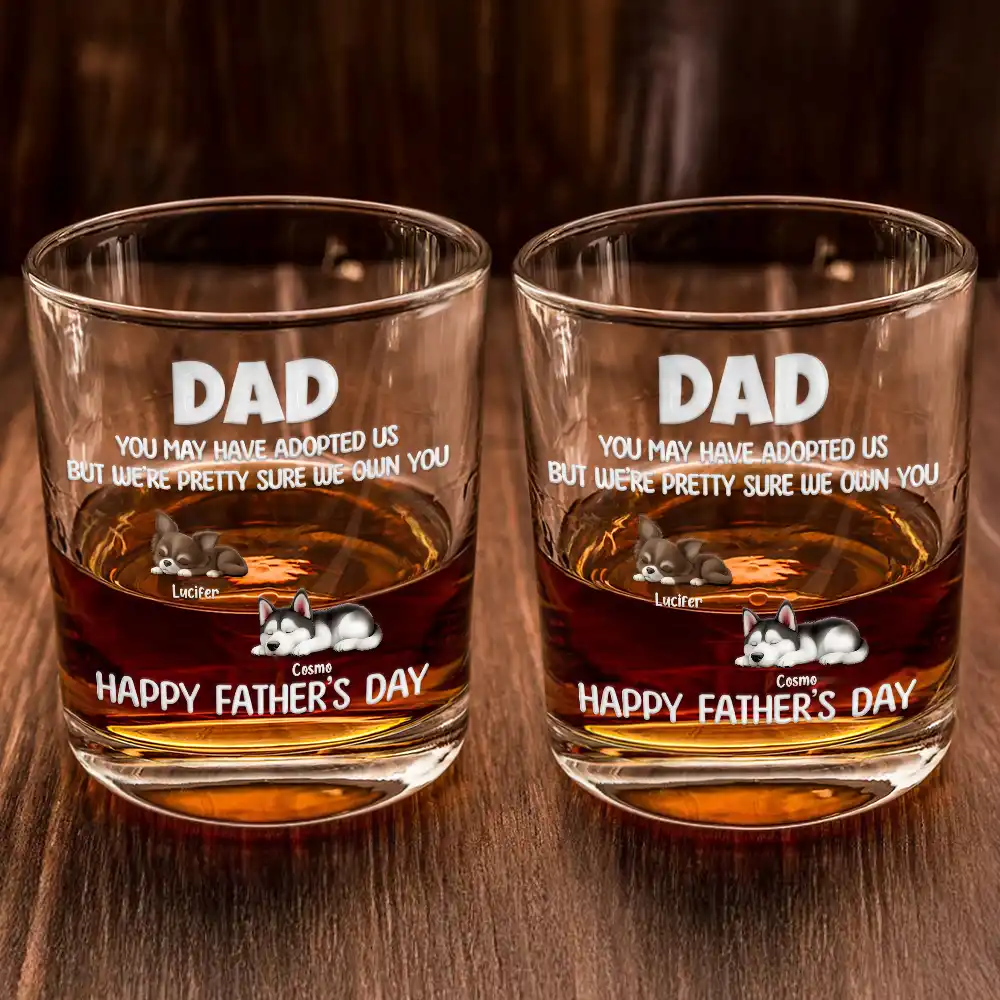 I'm Pretty Sure I Own You - Personalized Whiskey Glass - Image 2