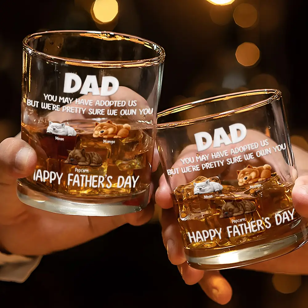 I'm Pretty Sure I Own You - Personalized Whiskey Glass - Image 3