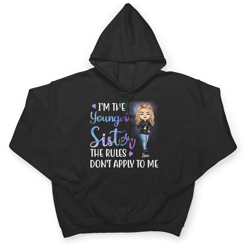 I'm The Rules Sisters And Brothers - Sibling Family Gift - Personalized Custom T Shirt - Image 4