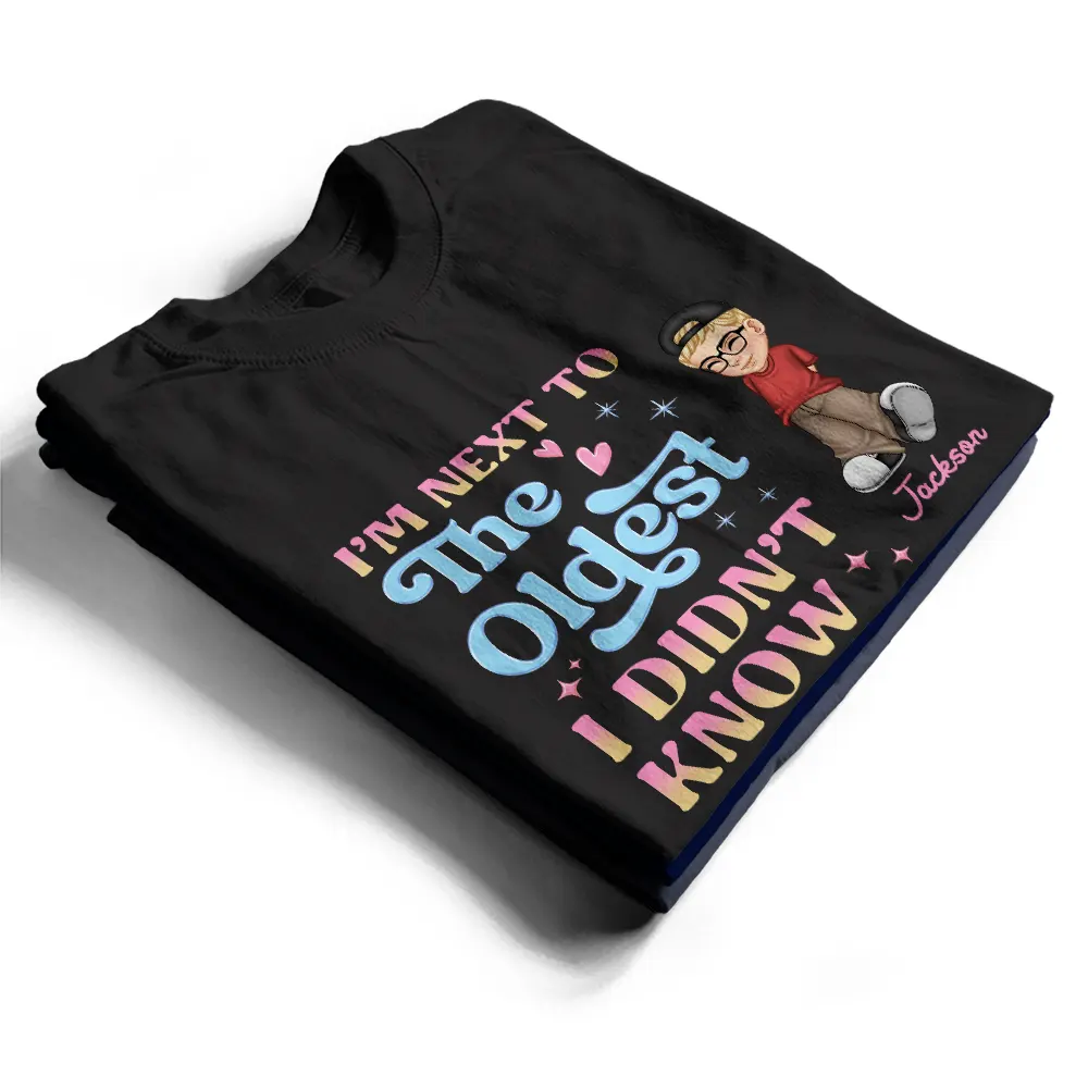I'm The Youngest Sister The Rules Don't Apply To Me - Personalized T Shirt - Image 2