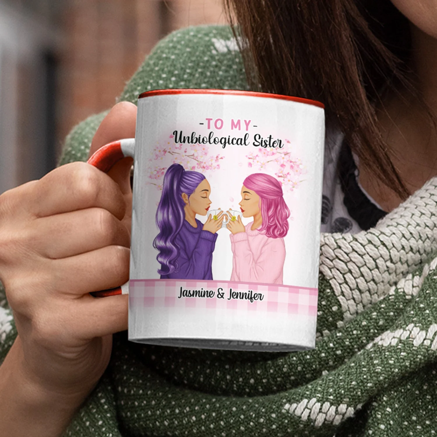 In Every True Friendship - Gift For Bestie - Personalized Custom Accent Mug - Image 3