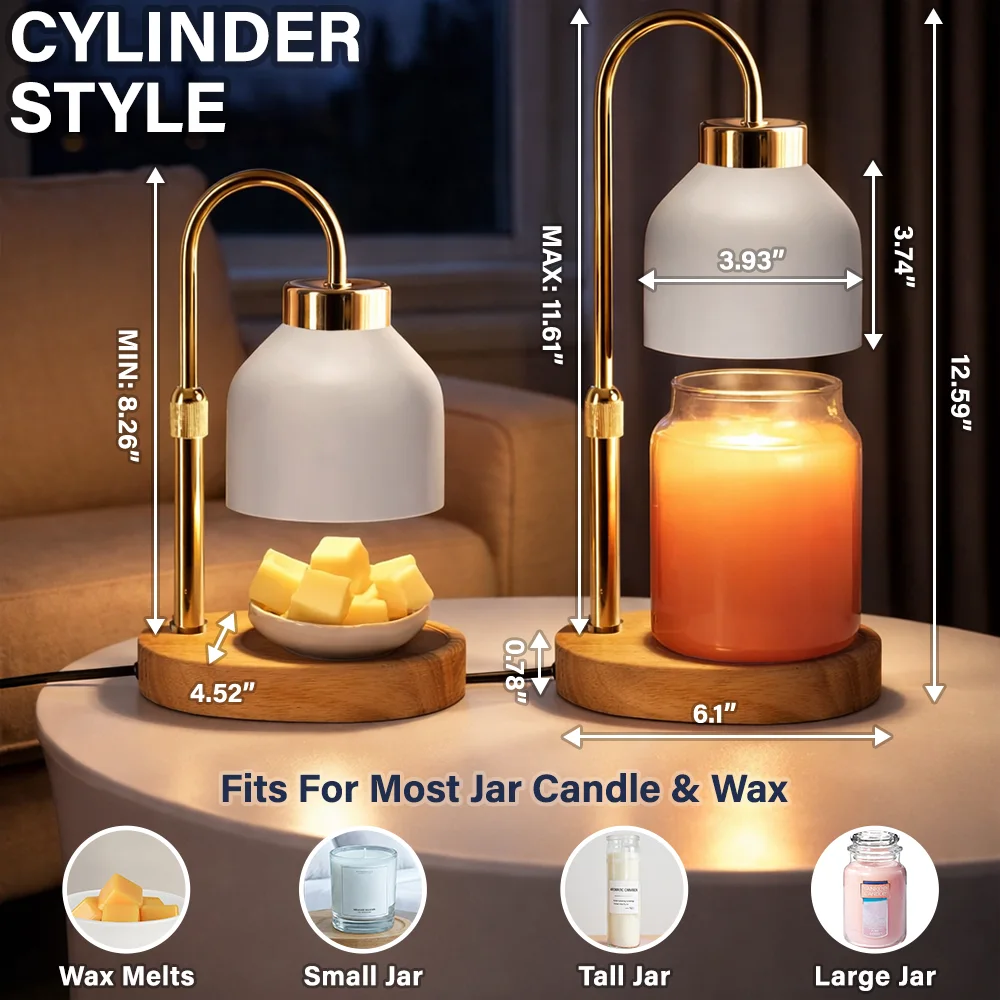 In Grandma's Garden Love Grows Here - Personalized Candle Warmer Lamp - Image 5