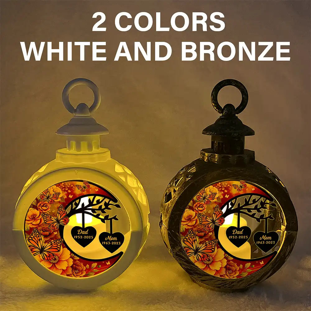 In Loving Memory - Personalized Candlelight Lantern Ornament - Image 6