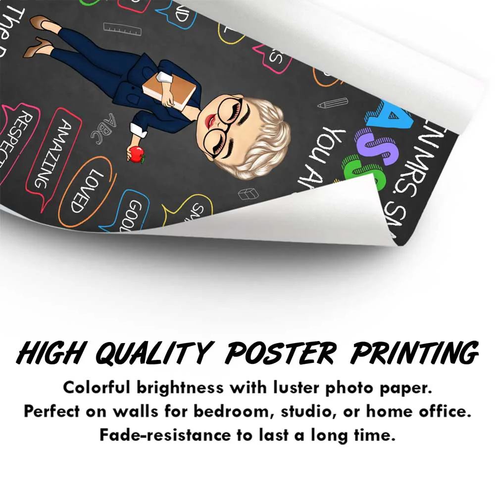 In This Classroom You Are - Personalized Poster - Image 3