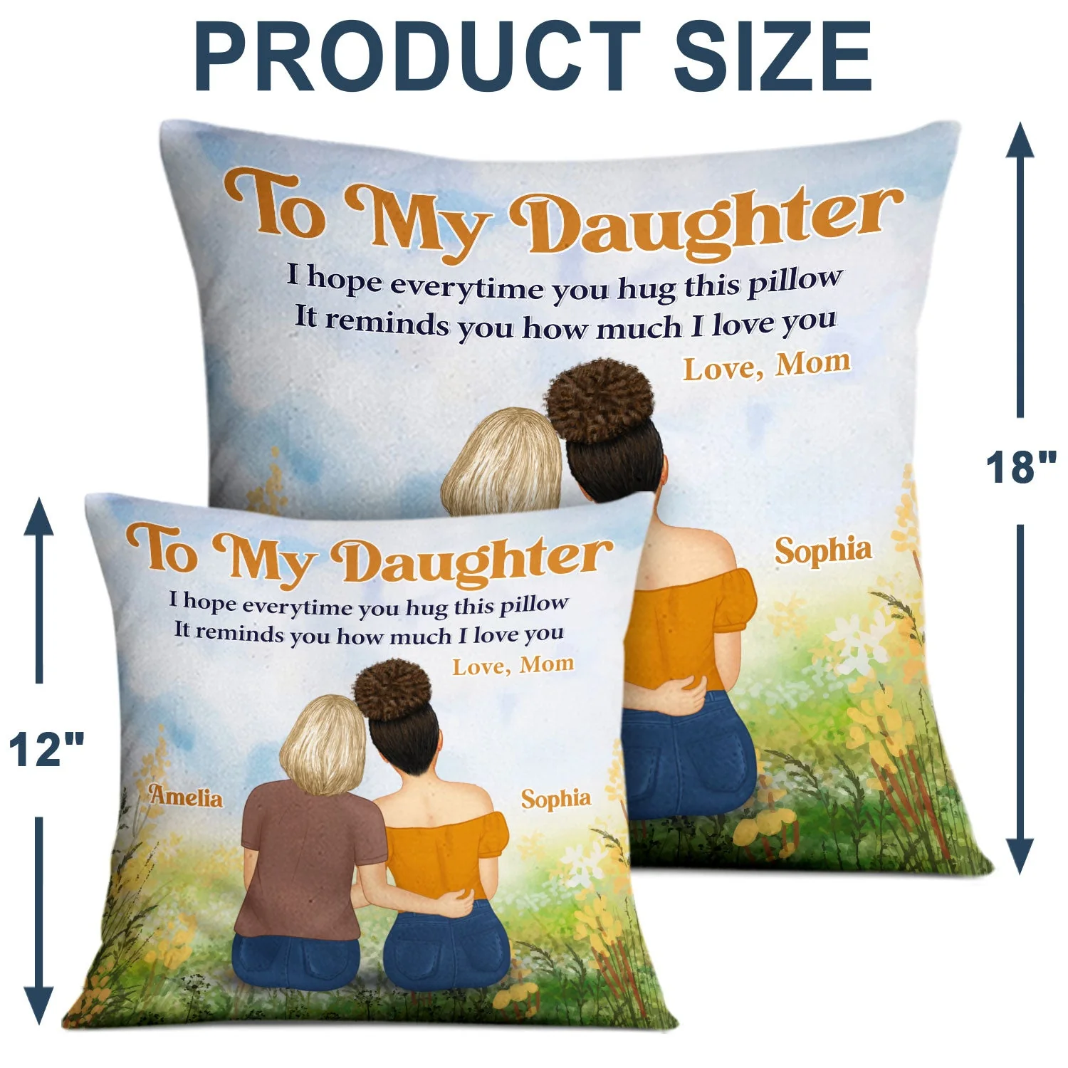 It Reminds You How Much I Love You - Gift For Daughter, Mother - Personalized Pillow - Image 4