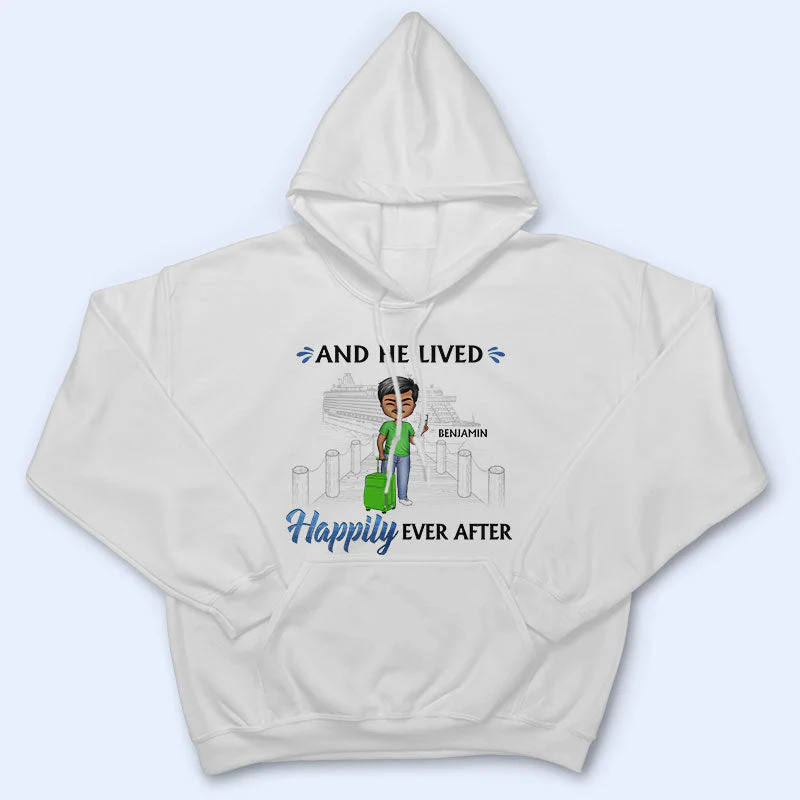 Just A Girl Boy Who Loves Cruising - Gift For Traveling Lovers - Personalized Custom T Shirt - Image 4