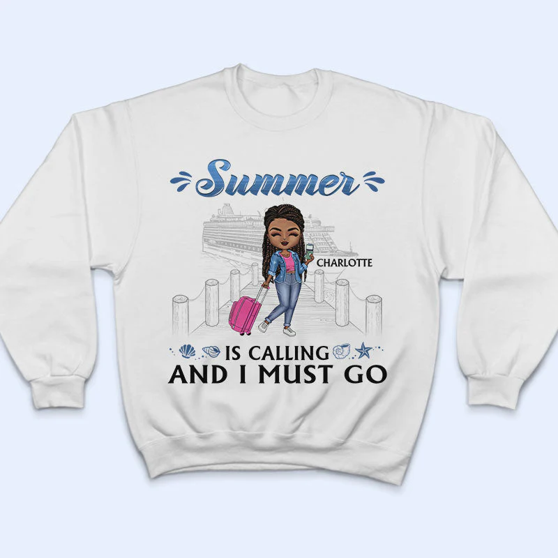 Just A Girl Boy Who Loves Cruising - Gift For Traveling Lovers - Personalized Custom T Shirt - Image 5