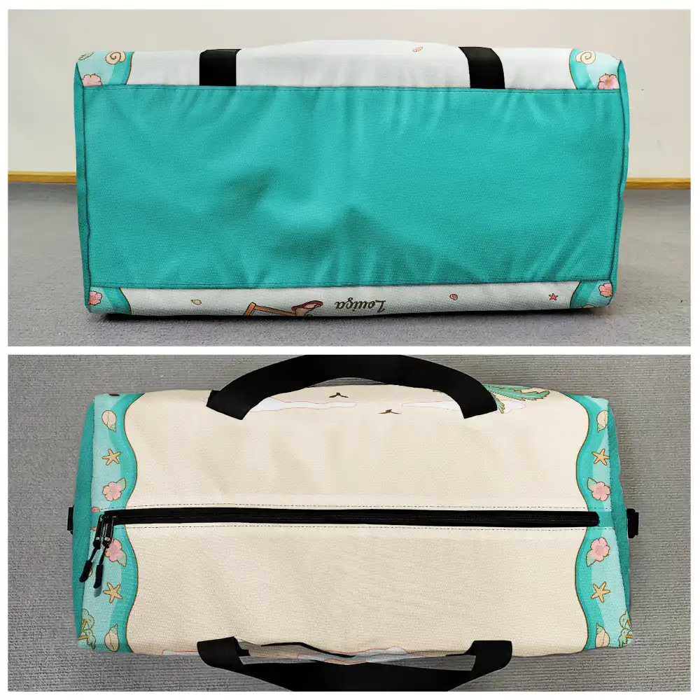 Just A Girl Who Loves Beaches - Personalized Duffle Bag - Image 4