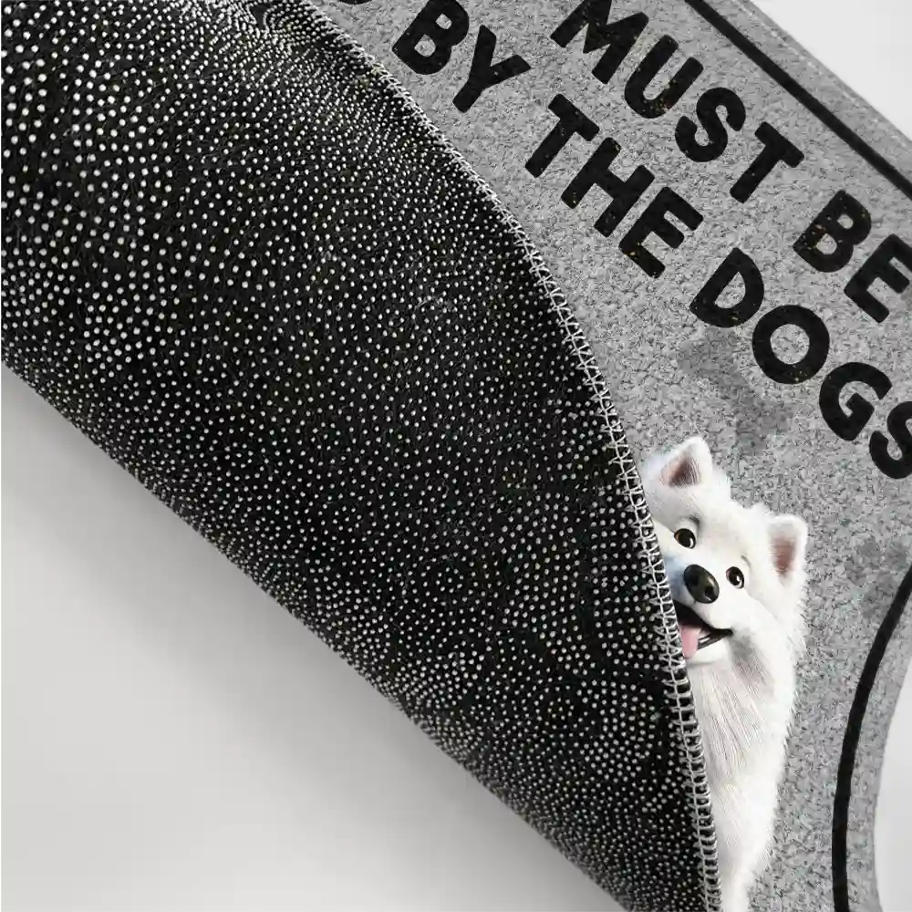 Just So You Know There's Like A Bunch Of Dogs In Here - Personalized Doormat - Image 3