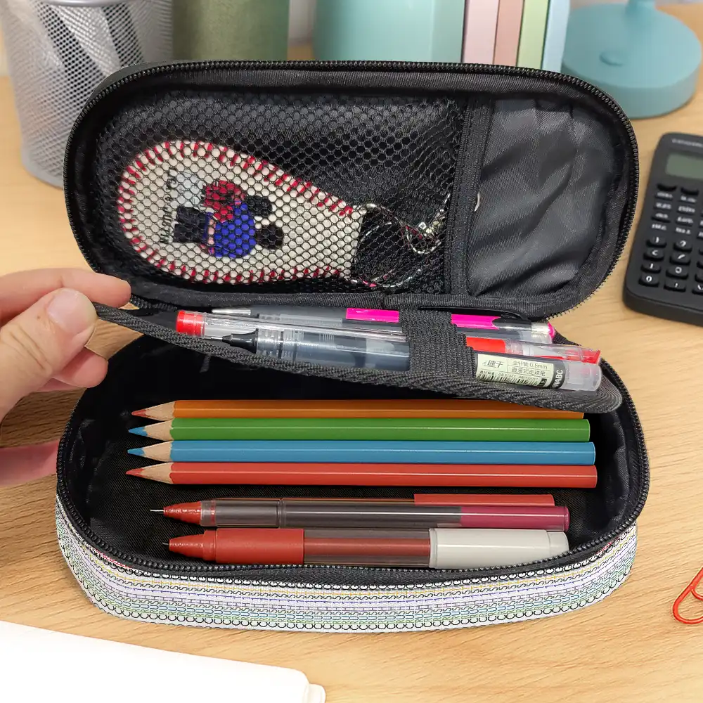 Kid Ready To Crush Hidden Message - Personalized Pencil Case - Image 3