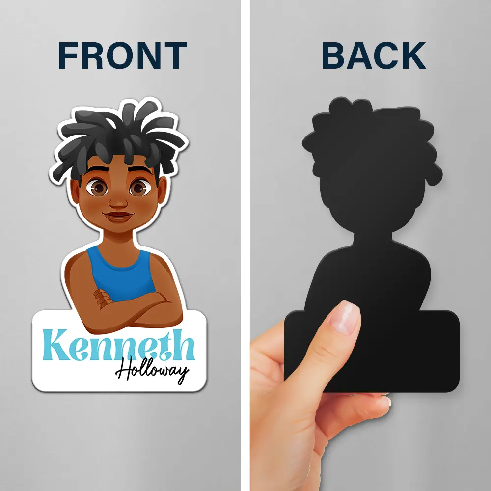 Kids Name - Personalized Magnet - Image 4