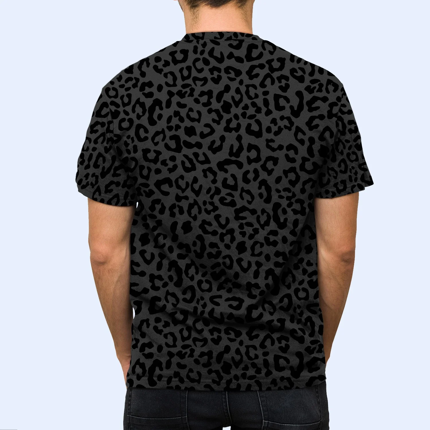 Leopard Mama Title - Birthday, Loving Gift For Mom, Mother, Grandma, Grandmother - Personalized Full Print T Shirt - Image 6