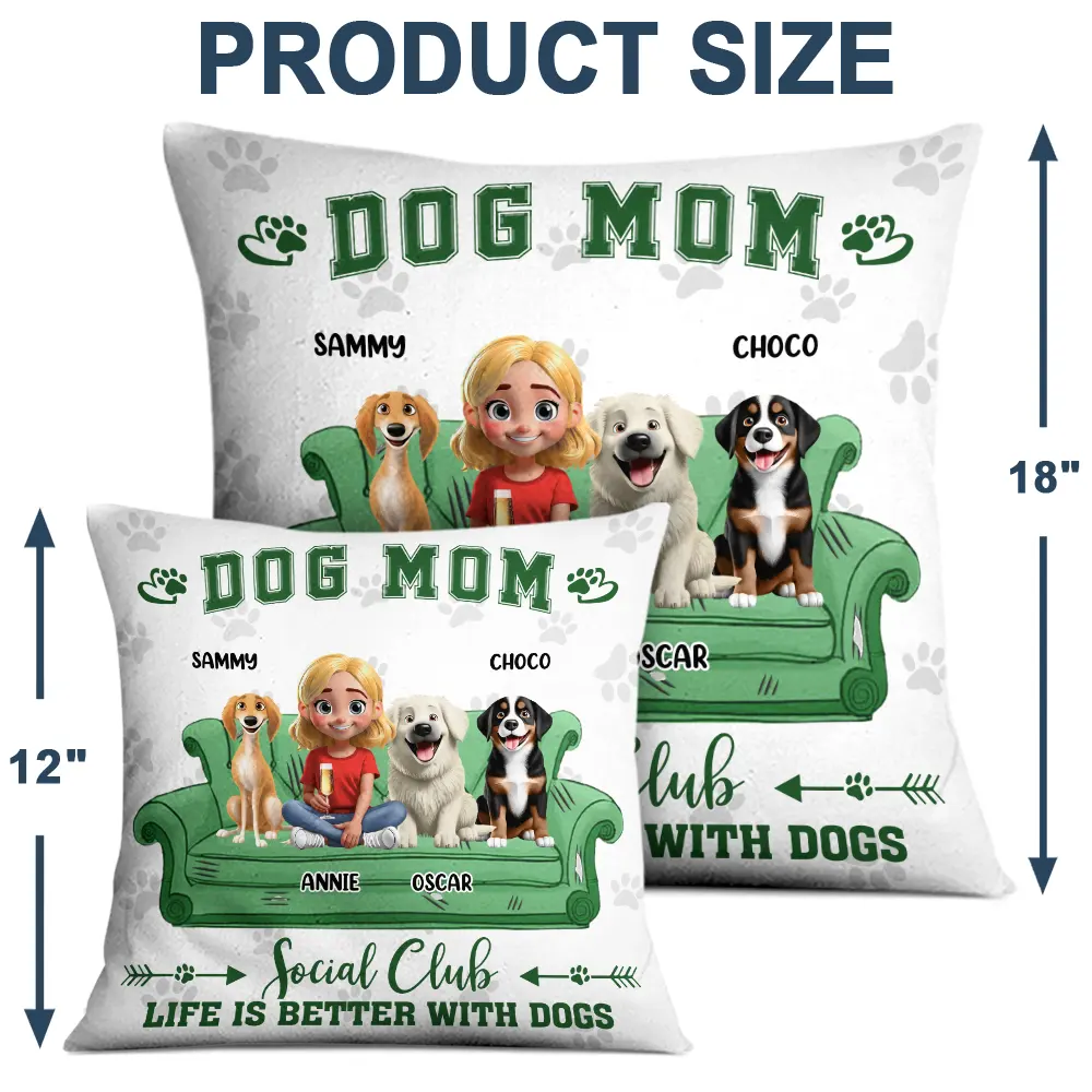 Life Is Better With - Personalized Pillow - Image 4