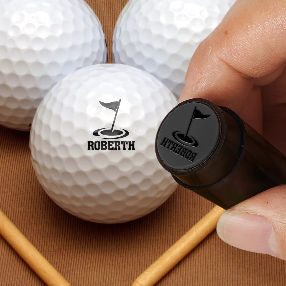 Life Is Full Of Choices - Personalized Golf Ball Stamp With Metal Storage Box - Image 2