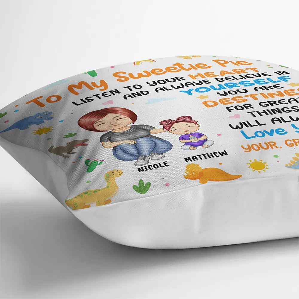 Listen To Your Heart And Always Believe In Yourself - Personalized Pillow - Image 3