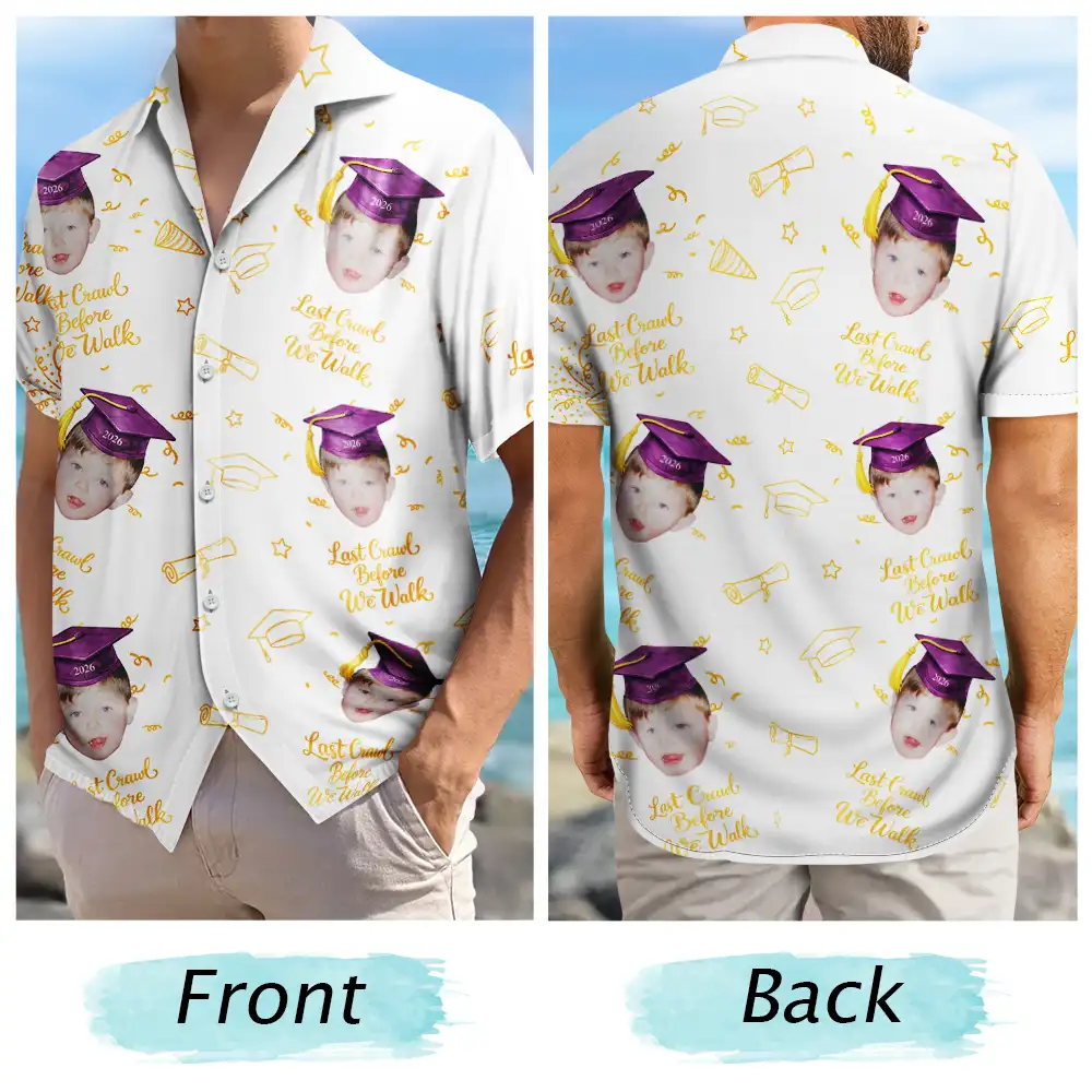 Look Who's Graduated - Personalized Hawaiian Shirt - Image 6
