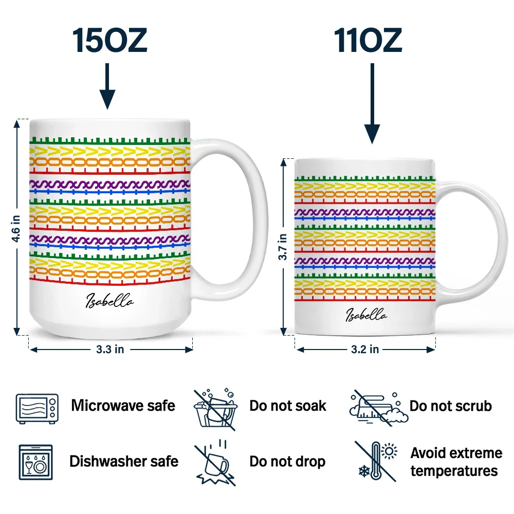 Love Whoever You Want Hidden Message - Personalized Mug - Image 4