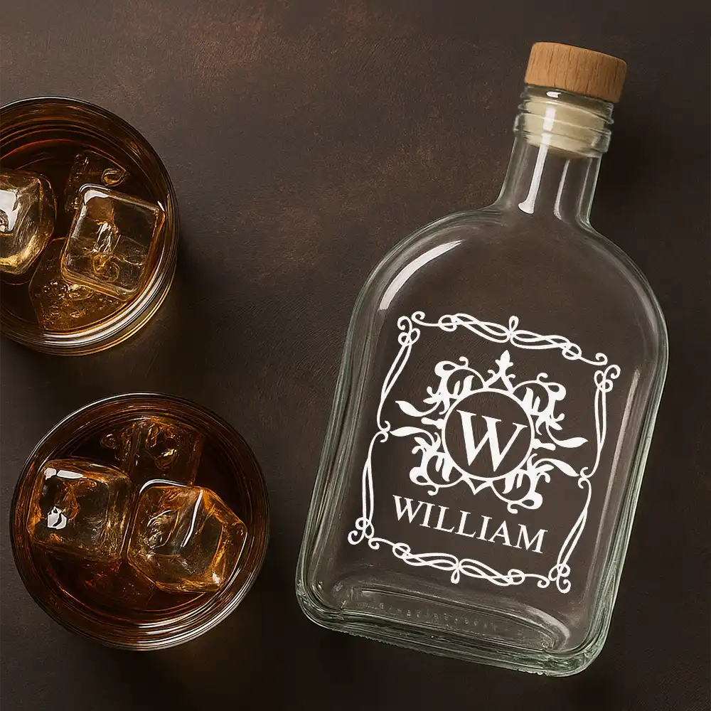 Luxury Family Name - Personalized Whiskey Bottle - Image 4