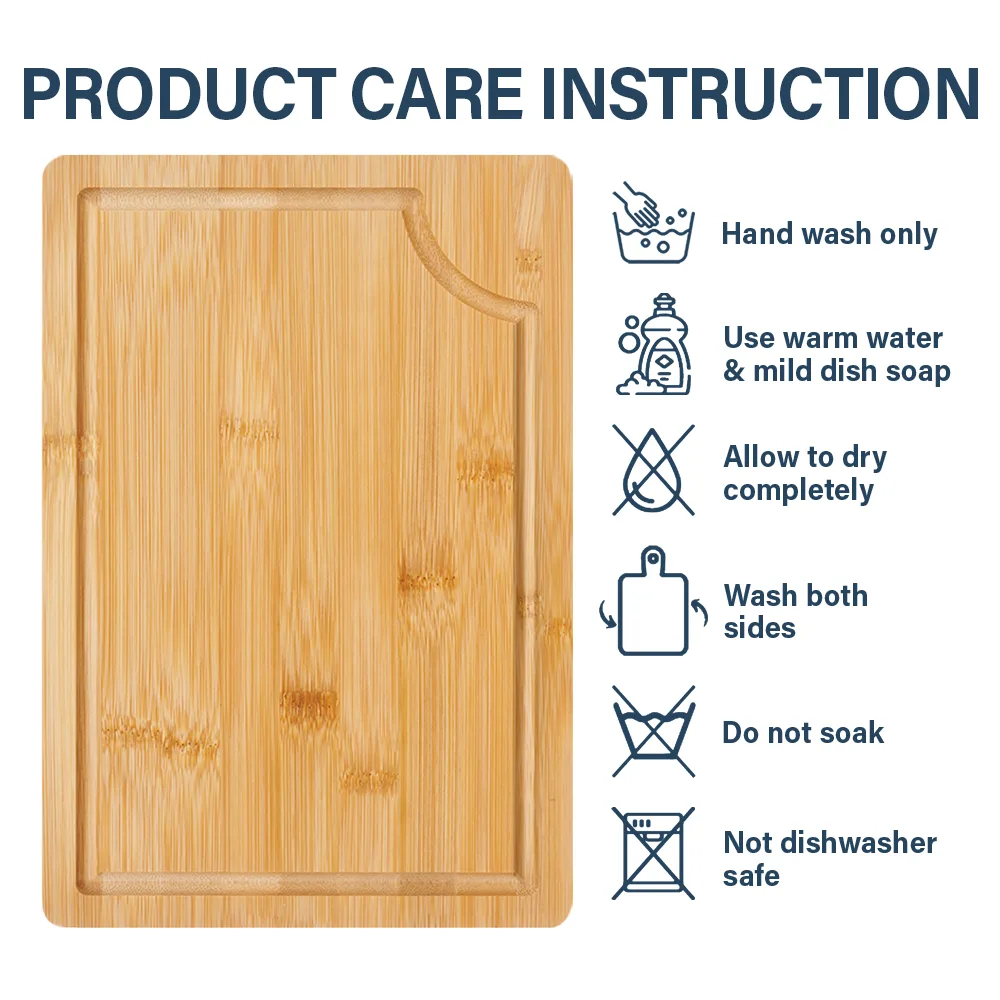 Meat Smoking Grillfather - Personalized Wooden Cutting Board - Image 5