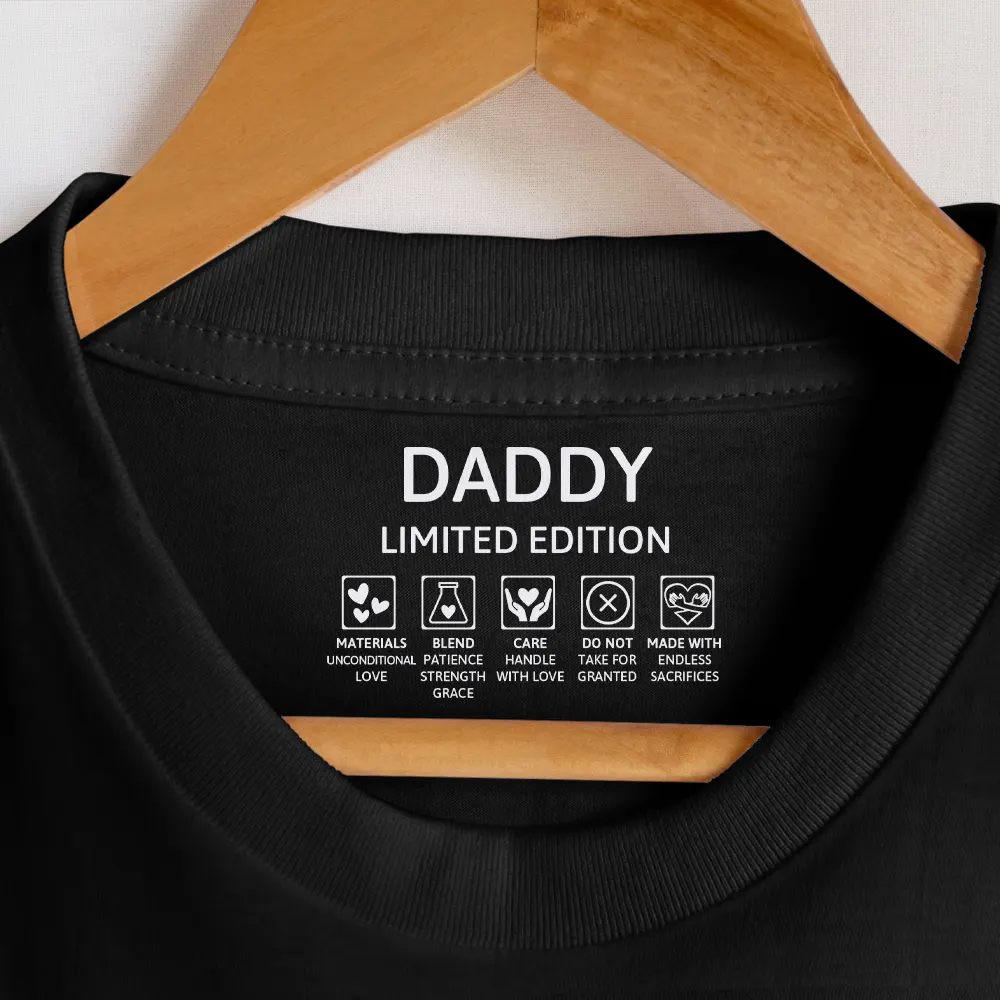 Mom Care Label - Personalized T Shirt - Image 7