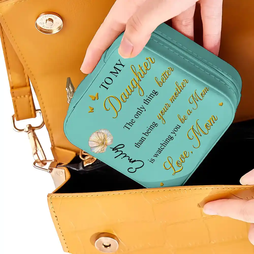 Mom Daughter The Only Thing Better Than Being Your Mother - Personalized Jewelry Box - Image 3