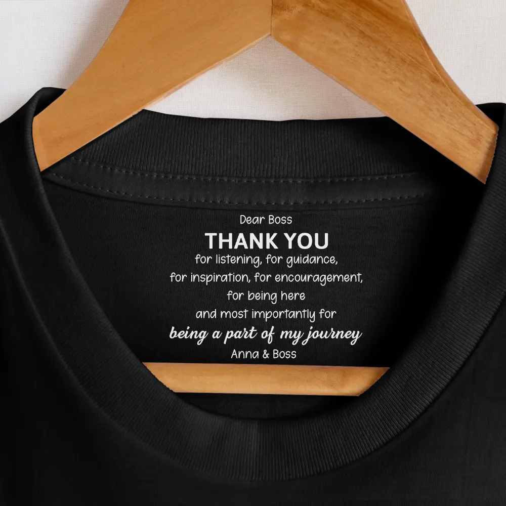 Mommy Daddy Thank You For Being A Part Of My Journey - Personalized T Shirt - Image 7