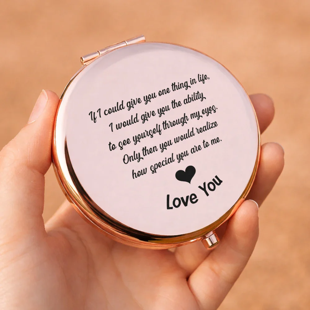 Mother Daughter How Special You Are To Me - Personalized Compact Mirror - Image 5