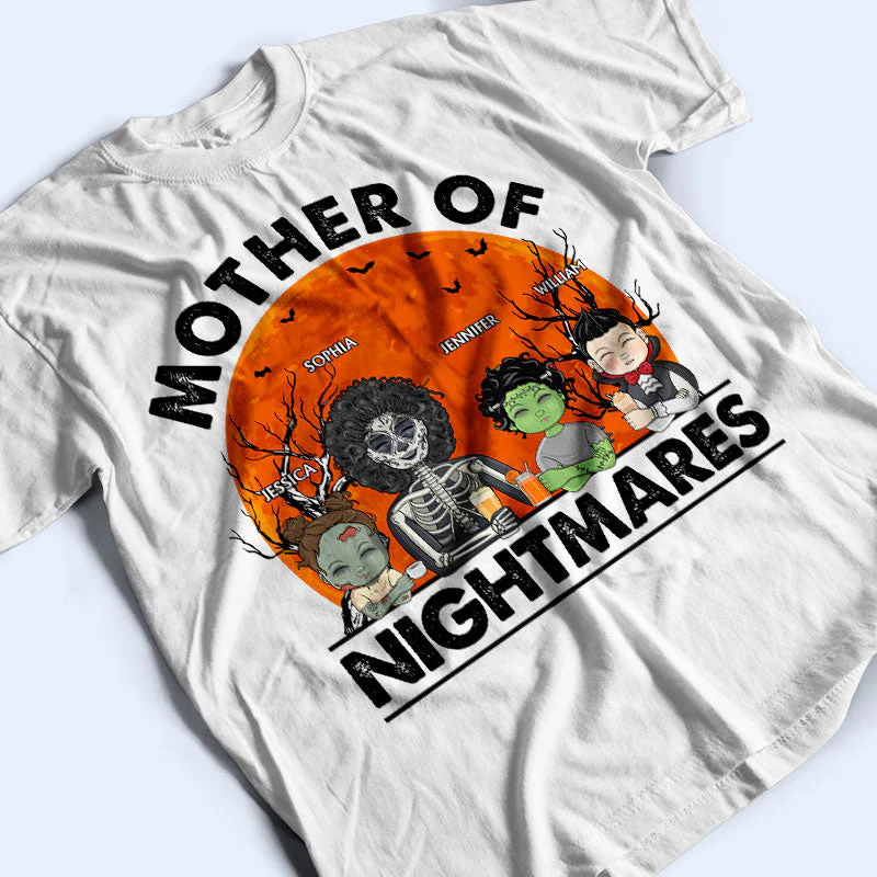 Mother Of Nightmares Mom And Kids Costume - Gift For Women - Personalized Custom T Shirt - Image 3