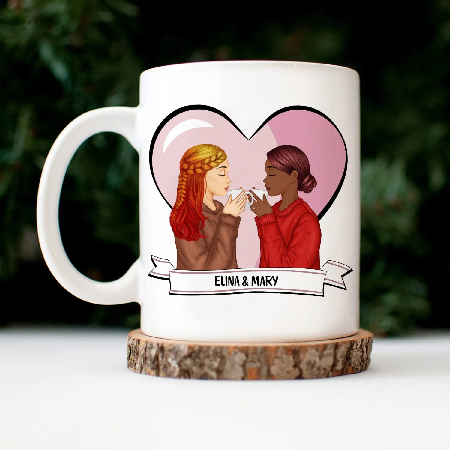 My Best Tea - Gift For Bestie - Personalized Custom Mug - Image 3
