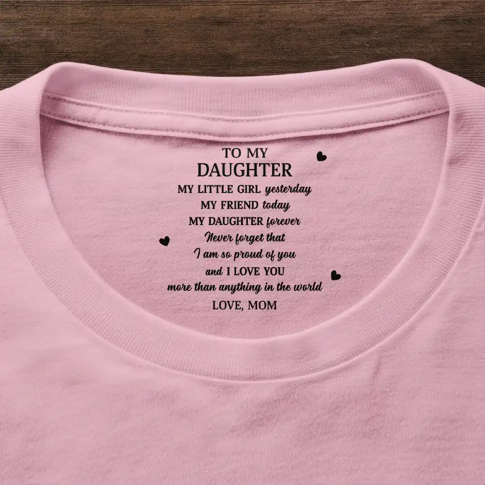 My Daughter Son Forever - Personalized T Shirt