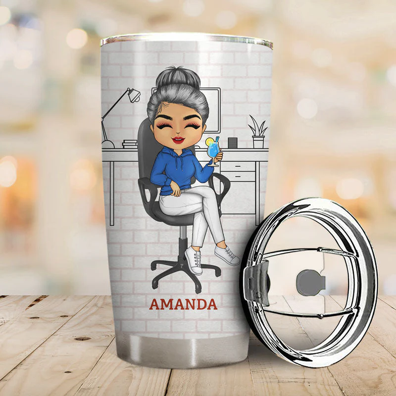 My Favorite Employees Gave Me This Cup - Gift For Boss - Personalized Custom Tumbler - Image 2