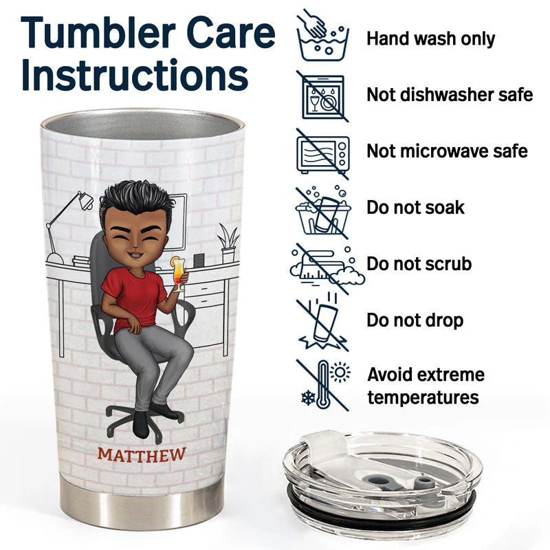 My Favorite Employees Gave Me This Cup - Gift For Boss - Personalized Custom Tumbler - Image 5