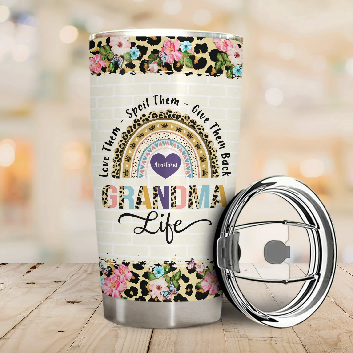 My Favorite People Call Me - Gift For Grandma - Personalized Tumbler - Image 2
