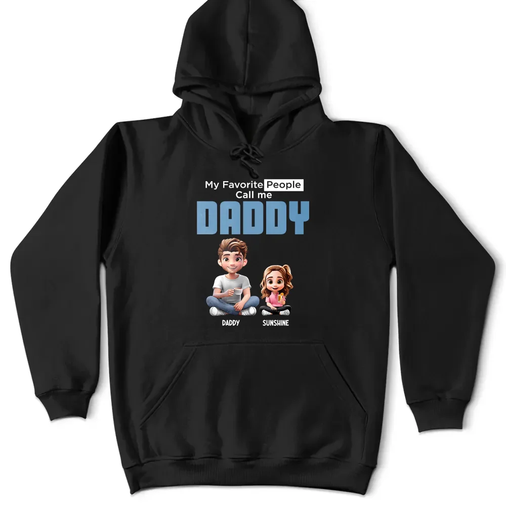 My Favorite People Call Me Pop Pop - Personalized T Shirt - Image 6