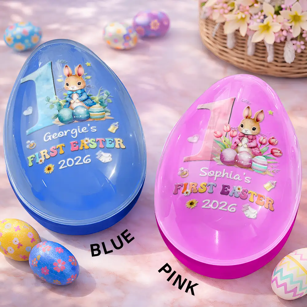 My First Easter - Personalized Fillable Egg - Image 2
