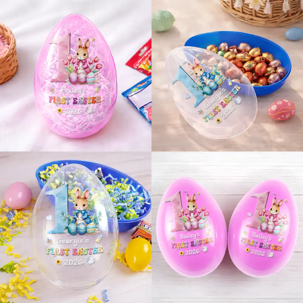 My First Easter - Personalized Fillable Egg - Image 5